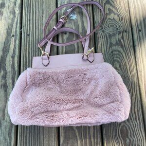 Fuzzy Pink Purse